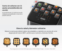 Dreame Freidora de Aire MOVA AeroChef™ FD10, Capacidad 6L, 1800 W, 11 Modos Preestablecidos, Rango de Temperatura 50–230°C - details 2