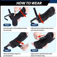 BraceAbility Plantar Fasciitis Medio Plantar Nocturno Manta Alivio Del Dolor De Talón Y Tendinitis De Aquiles Para Descansar - details 10