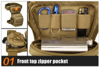 Bolsa De Pierna Para Hombres Mochila De Cintura Deportiva Multifuncional Para Senderismo Pesca Motocicleta Camping Viajes - details 10