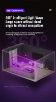 Trampa Electrónica De Insectos Y Mosquitos Killer Luz Interior Con Anillo Para Colgar Sin Batería Luz Atrayente Para Insectos - details 5