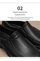 Zapatos De Cocina Para Hombres Tamaño Grande Resistentes Al Aceite Antideslizantes Con Suela Suave Cómodos Casual Negocios Zapatos De Trabajo Cuatro Estaciones - details 4