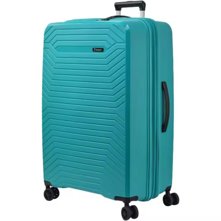 Air Nova Maleta de Viaje Grande Expandible (76x52x32/35cm), Fabricada en Polipropileno, 4 Ruedas Dobles Silenciosas y Cerradura Combinación TSA. (Grande), (115L), (4.5kg), (Turquesa). - 1