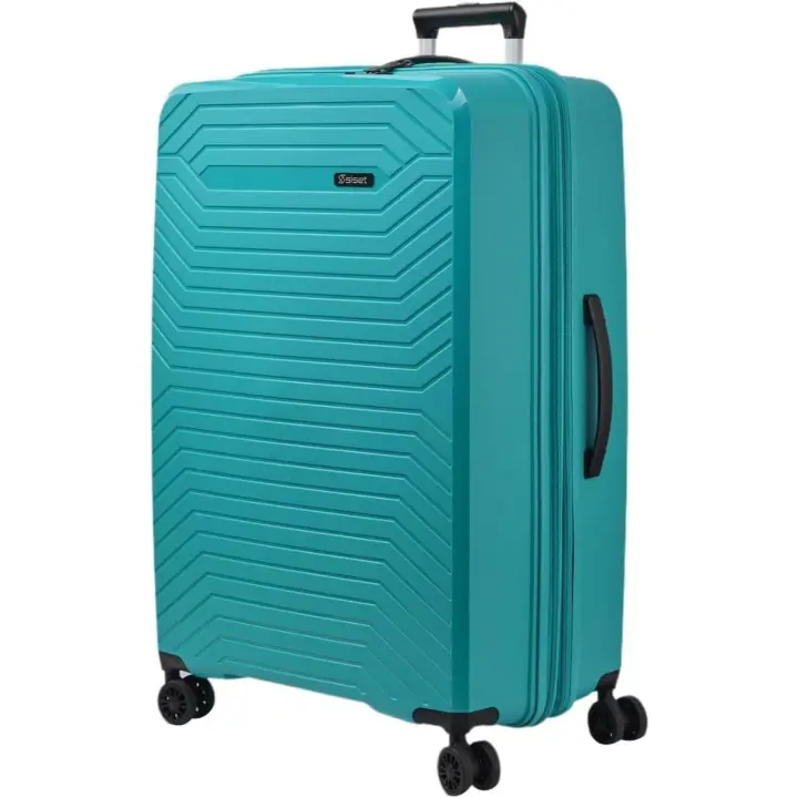 Air Nova Maleta de Viaje Grande Expandible (76x52x32/35cm), Fabricada en Polipropileno, 4 Ruedas Dobles Silenciosas y Cerradura Combinación TSA. (Grande), (115L), (4.5kg), (Turquesa). - 1