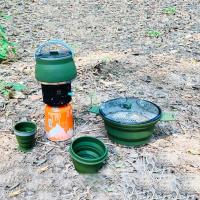 Cacerola De Silicona Plegable 2.5L Para Camping Tetera Portátil Para Café Y Té Pot Para Hervir Agua Mini Para Picnic Al Aire Libre - details 9