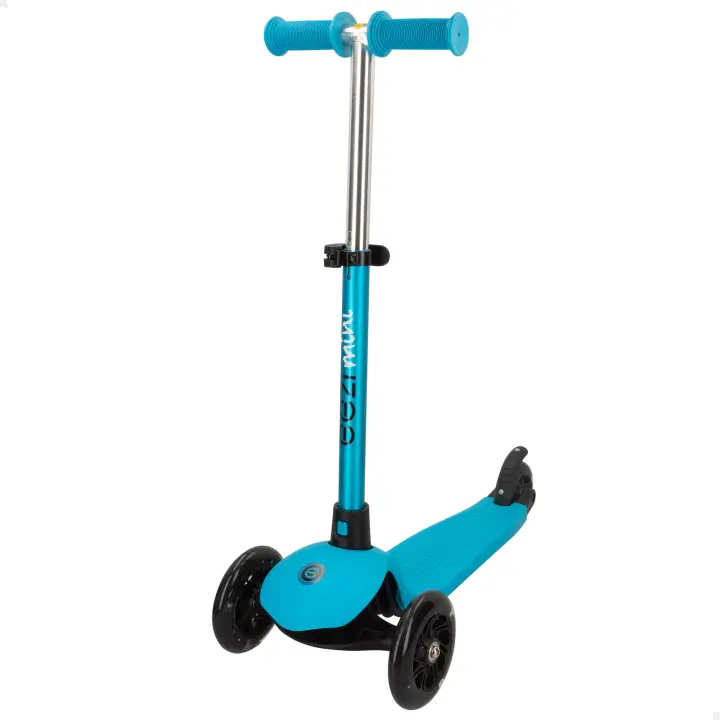Patinete 3 ruedas azul c/manillar desmontable EEZI - 1
