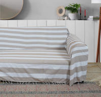 Printex Pareo Fouta con Raya - 210 x 240 cm- Pareo Manta Picnic,Yoga, Antiarena, Multiusos, Decoracion Pared - details 5