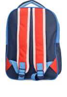 Mochila Infantil Spiderman Roja para Niños, Escolar y Diario, con Bolsillo Transparente, Telarañas Azules y Logotipo Oficial, Resistente y Cómoda, 26x32x10 cm - details 1