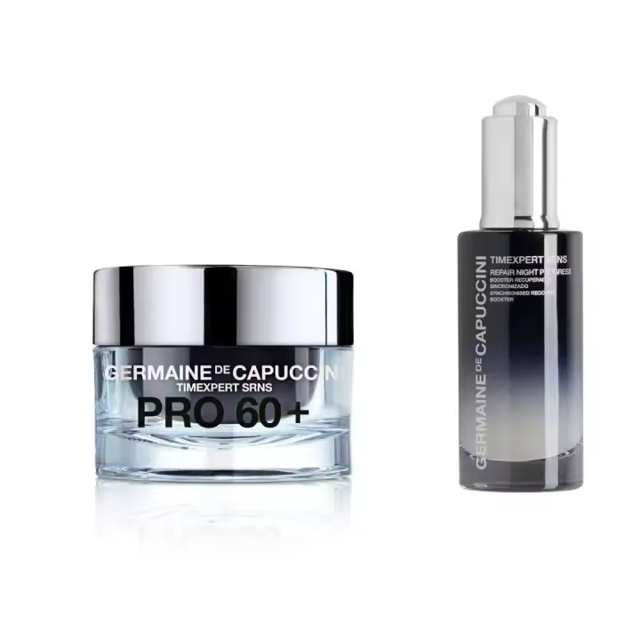 Germaine de Capuccini timexpert SRNS Repair Night Progress serum recuperador 50ml + Pro 60+  timexpert SRNS crema 50ml - 1