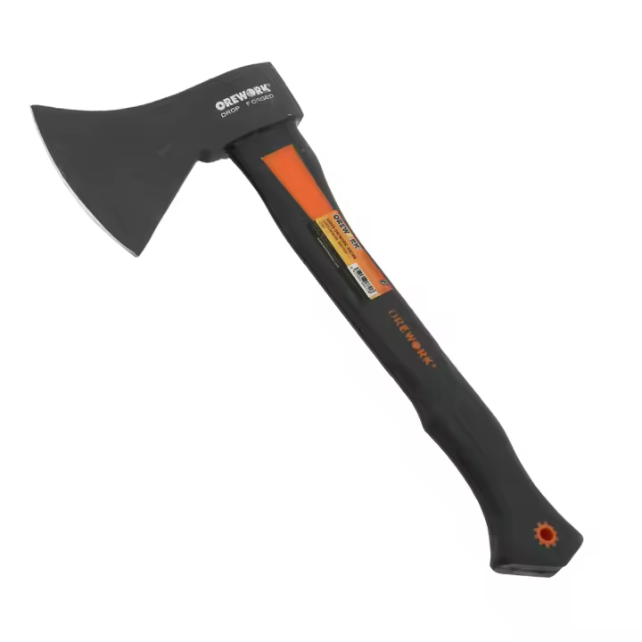 Orework Hacha con Mango Corto y Empuñadura Soft-Touch - 500g - 1