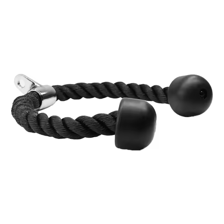 Accesorio De Ejercicio Para Máquina De Cables Tirador De Cuerda Monohandlar Para Tríceps Y Biceps Entrenamiento De Fuerza Unisex - 1