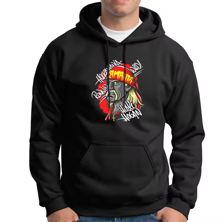 Sudadera con capucha Lucha Libre. Pressing Catch. Hulk Hogan. Hulkamania. WWE. WWF. New World Order. nWo. Varios colores. Todas las tallas. - 1
