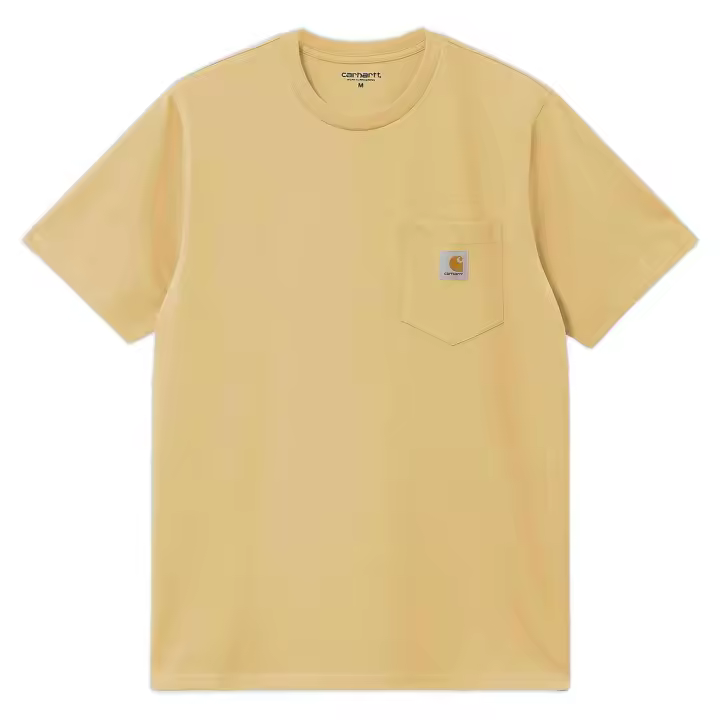 Camiseta de Manga Corta Carhartt WIP  para hombre en color amarillo - 1