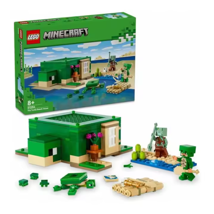 LEGO MINECRAFT 21254 LA CASA-TORTUGA DE LA PLAYA - 1