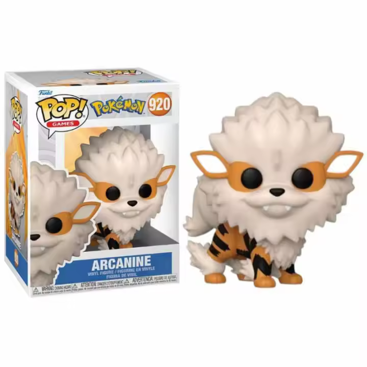 Funko Pop! Games Pokémon, Arcanine 920 - 1