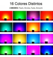 Coshano Foco proyector led RGB 10w Impermeable con mando 16 colores Exterior - details 1
