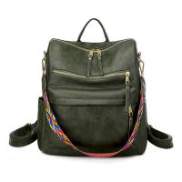 Mochila de gran capacidad para mujer, estilo retro europeo y americano, con diseño de nicho, para mujer - details 11