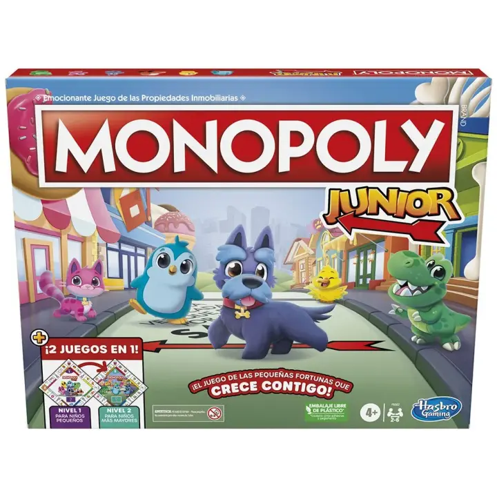 Monopoly Juego De Mesa Junior Version Español - 1
