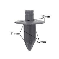 20x Tornillos De Plástico Para Coche Herramienta De Fijación De Panel Clips De Presión 6mm 7mm 8mm Para Reparación De Automóviles - details 3