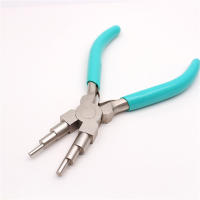Aguja De Hacer Anillos Multi-etapa Bail Making Plier 3mm 4mm 6mm 7mm 9mm 10mm Herramienta De Joyería De Acero Inoxidable - details 3