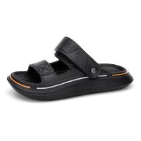 Sandalias De Verano Para Hombre EVA Suave Plataforma Unisex Zapatillas Casuales Para Playa Zapatos Interiores Y Exteriores Sandalias De Tobillo Cierre Hook & Loop Talla Verdadera - details 4