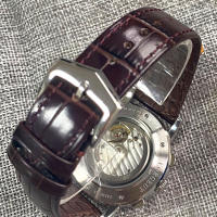 Reloj Mecánico Automático Para Hombre 42mm Acero Inoxidable 316L Con Indicador Día/noche Calendario Completo Date Día Mes Año Resistente Al Agua - details 7