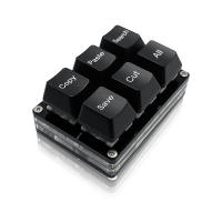 Teclado Mecánico De Un Solo Mano Con 6 Teclas De Copia Pegado Búsqueda Y Guardar Para Trabajo Y Juegos Con Macro De Atajos Programables - details 5