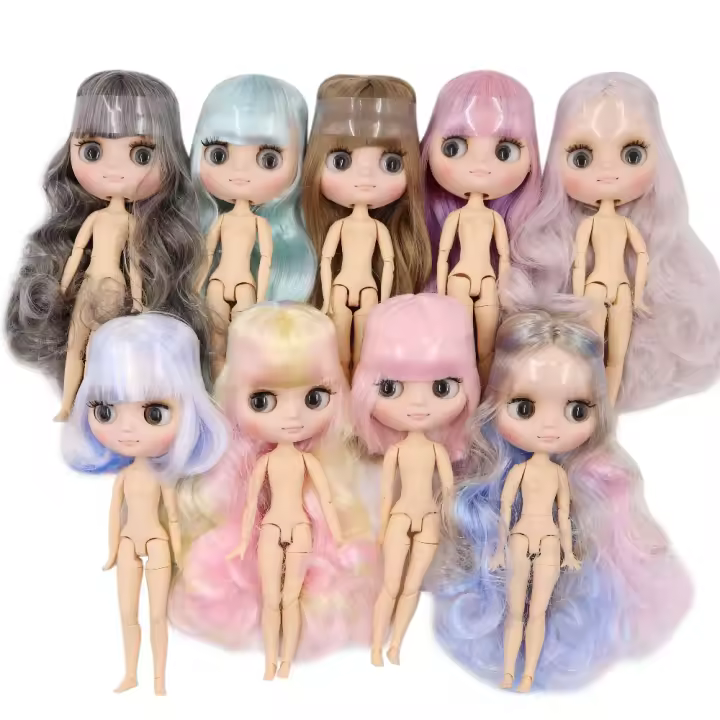 Muñeca Blyth Middie DBS De 20cm Muñeca De Juego Interactivo Para Niñas Con Cuerpo Articulado Y Rostro Mate 1/8 Regalo De Anime - 1