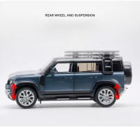 Land Rover Defender 1:18 SUV De Aleación Vehículo Off-Road a Escala Con Sonido Y Luz Regalo De Cumpleaños Para Niños Modelo De Coche Metálico Para Jóvenes Y Adultos - details 7