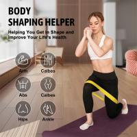 Set De 5 Bandas De Resistencia TPE Para Ejercicio Físico Y Yoga Equipo De Gimnasio De Lazo De Goma Entrenamiento De Fuerza En Casa - details 4