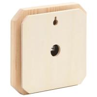 vidaXL Higrotermógrafo y reloj de arena para sauna 2 en 1 madera pino - details 4