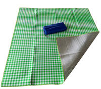 Manta de picnic extensible para Exterior, impermeable y antiarena - Accesorios de picnics, para Playa Aecuado, césped y camping al Aire Libre. - details 1
