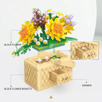 Puzzle De Solterona Rosa Azul DIY Con Más De 1000 Piezas Bloques De Construcción Manuales Para Mesa Decorativa Con Luz Juguetes De Artesanía Para Niñas - details 16