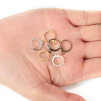 50pcs Gancho Para Pendientes Francés Redondo 13x15mm Base Para Clip De Oreja Accesorios De Metal Para Fabricación De Joyas DIY Componentes - details 10