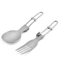 Cuchara Plegable De Titanio Puro Para Camping Y Pícnic Cuchara Y Cucharón De Aleación De Titanio Portátil Resistente Al Agua Hirviendo - details 6