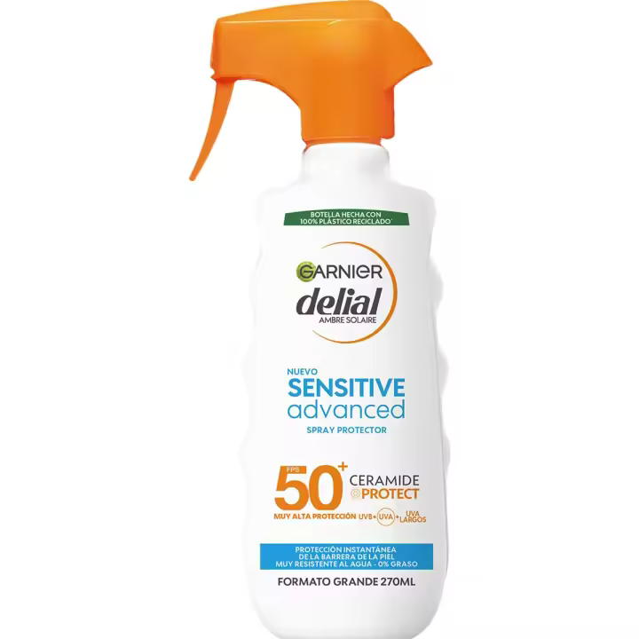 GARNIER AMBRE SOLAIRE SENSITIVE LECHE CORPORAL AVANZADA SPF50*270ml - 1