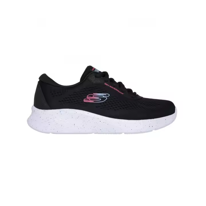Zapatilla skechers through the mud waterproof negro de mujer - 1