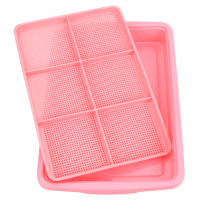 Plato De Crecimiento Para Plantas 2 Capas Bandeja Para Semillas Y Ensayos Sistemas Hidroponicos De Cultivo De Frijoles - details 1