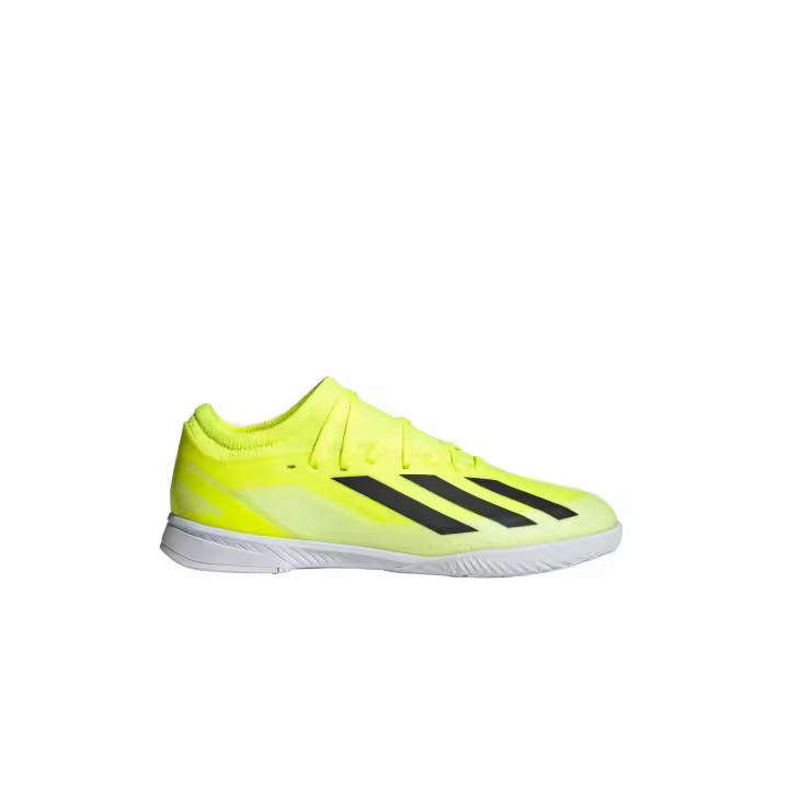 Bota Adidas J X Crazyfast League IN Amarillo Neon - 1