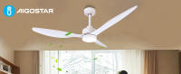 Aigostar Ventilador de Techo con Luz Silencioso 52″, Motor DC Reversible 40W, Mando a Distancia, 6 Velocidades, Luz Regulable (2700K-6500K), Ideal para Dormitorio, Sala o Cocina. Ø132 cm - details 0