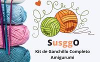 SusggO 104 Piezas Kit Ganchillo Principiantes, Completo Crochet Amigurumi – Juego con Accesorios, Hilos y Bolsa Transporte - Kit iniciacion para DIY Regalo Dia de la Madre - details 0