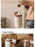 Taza De Viaje Con Pantalla De Temperatura Acero Inoxidable Aislada Para Café Regalo Herramienta De Bebida Para Mujeres - details 7