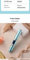 Rizador De Pestañas Eléctrico Portátil Dispositivo De Rizado Rápido Natural Duradero Herramienta De Maquillaje Material Plástico - details 11