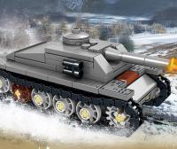 Bloques De Construcción Militar WW2 Tanque De Asalto Karrh Cannon 8en1 Juguetes Educativos Para Niños Bloques De Armas De Ejército Compatible Con Lego - details 8