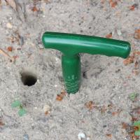 2 piezas de instrumentos manuales de plástico para trasplantar Semillas, embradoras, excavadoras de Tierra, perforadoras - details 3