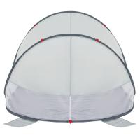 vidaXL Tienda de playa pop-up impermeable gris - details 4
