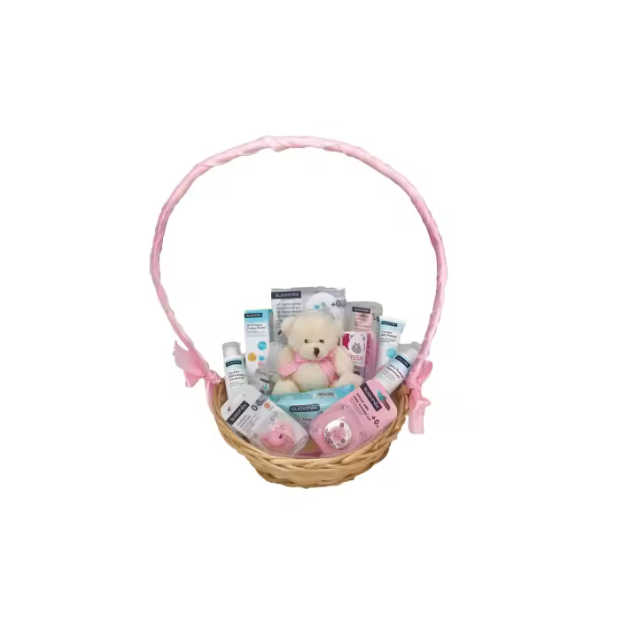 Canastilla bebé Suavinex completa + peluche para bebé - 1