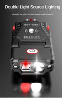 Mini Lámpara De Pico De Sombrero Inteligente Recargable Impermeable Para Pesca Y Uso Exterior Sensor De Movimiento Luz LED De 3W - details 8