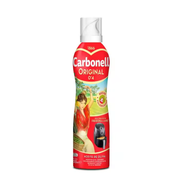 Carbonell - Aceite de Oliva Spray -200ml -Ideal para plancha y horno y freidora de aire. - 1
