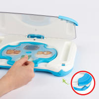 COLORBABY - Proyector para dibujar niños, 33x26x4,5 cm, rotuladores de colores, discos intercambiables, temáticas variadas, dibujo para calcar, regalo niña 3 años, juguetes interactivos, proyector dibujos para niños - details 2