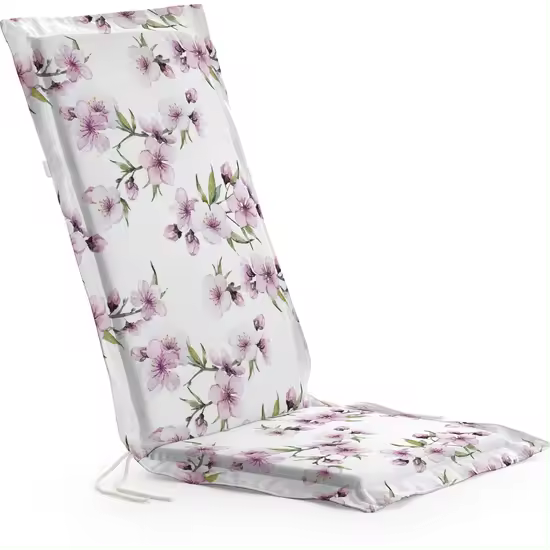 BL BELUM - Cojín  Silla de Jardín - Medidas Producto: Asiento sin volante: Grosor: 4 cm / Ancho: 41 cm / Largo: 37 m Respaldo sin volante: Grosor: 4 cm / Ancho: 53 cm / Largo: 64 cm - Modelo: 0120-385 - 1